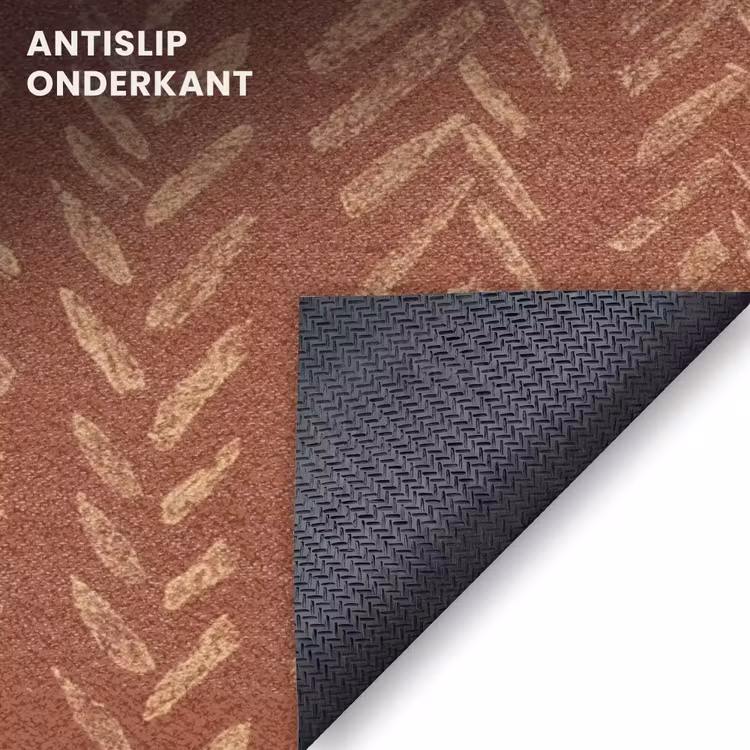 Deurmat - Terracotta - Visgraat - Ambachtelijk - Patroon — 6