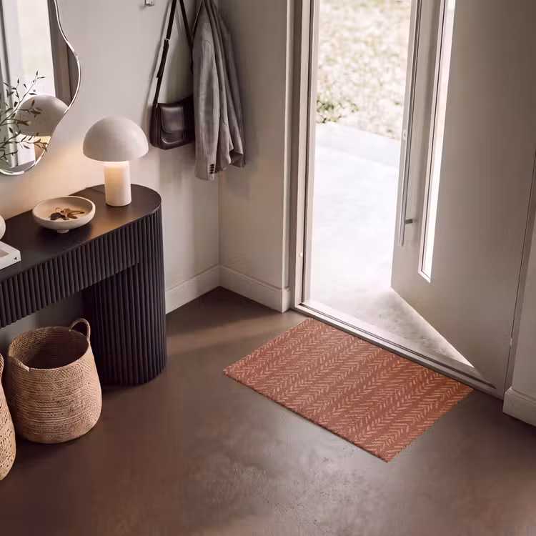 Deurmat - Terracotta - Visgraat - Ambachtelijk - Patroon — 8