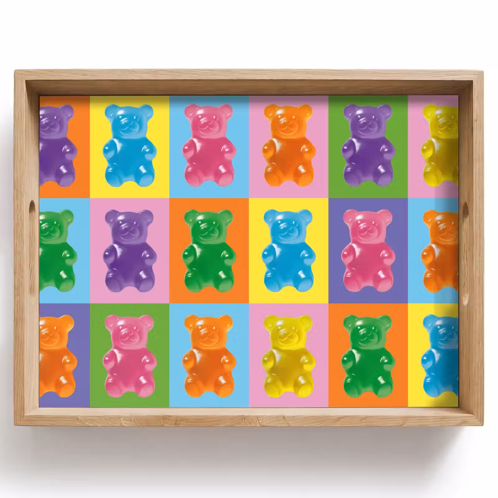 Dienblad - Art- Snoep - Kleurrijk — 1