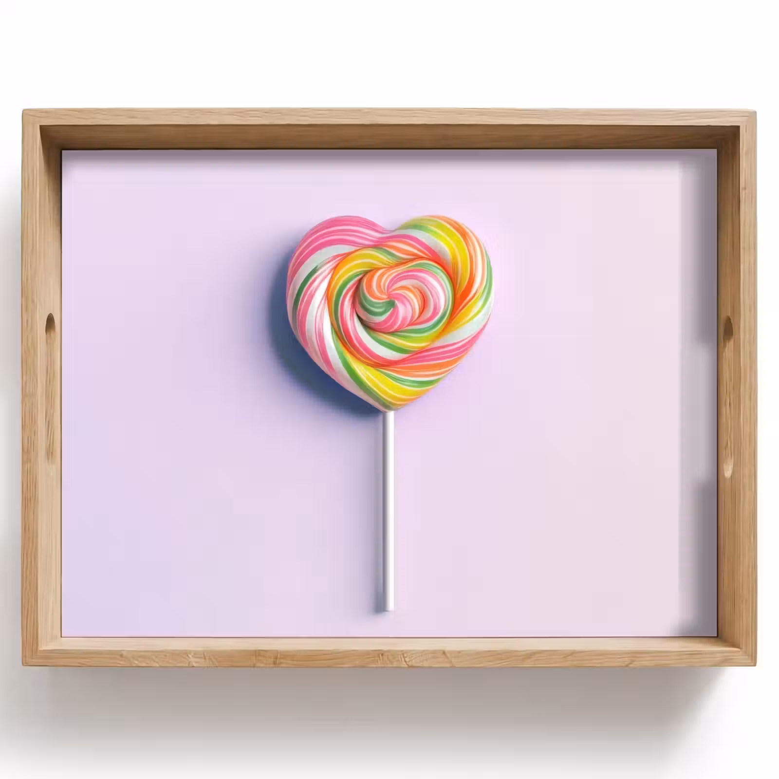 Dienblad - Hart - Lolly - Snoep — 1