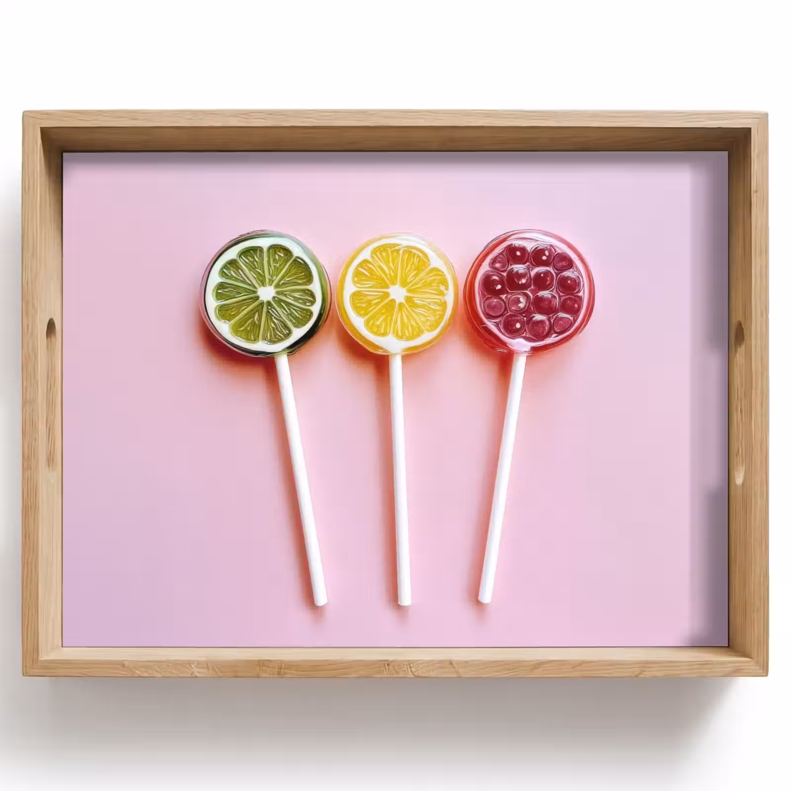 Dienblad - Lolly - Snoep - Citrus — 1