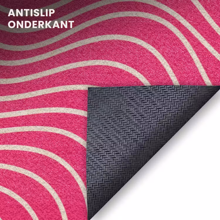 Deurmat - Abstract - Patroon - Roze — 6