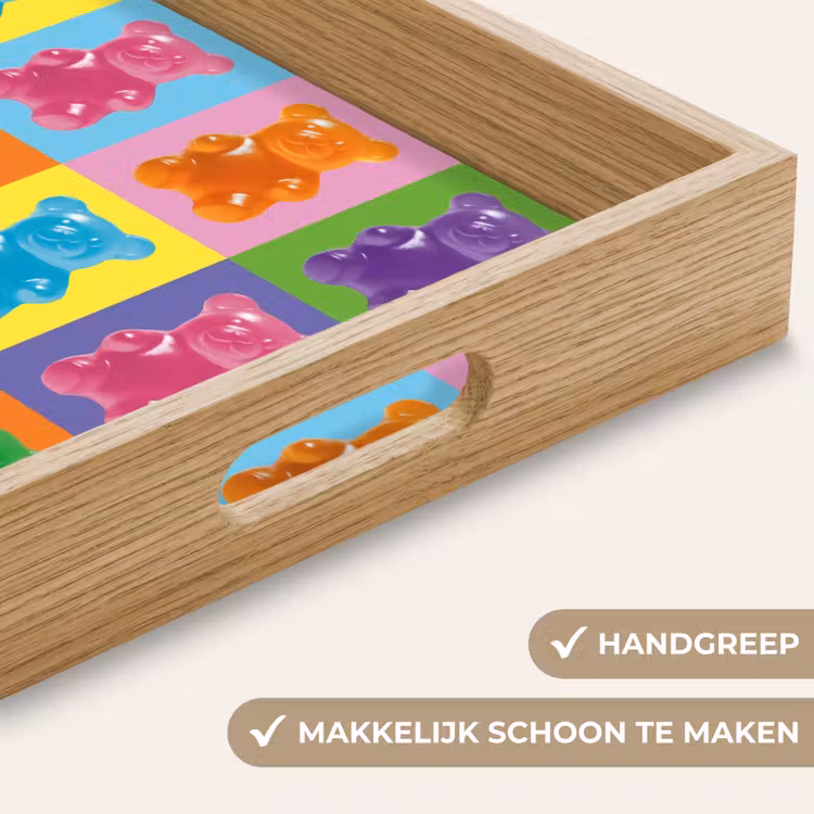 Dienblad - Art- Snoep - Kleurrijk — 5