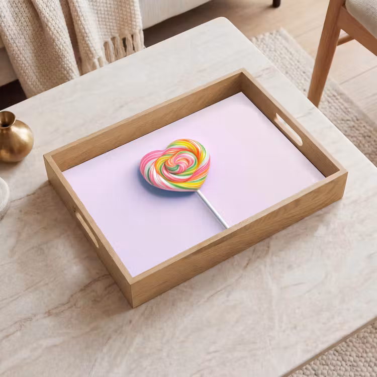 Dienblad - Hart - Lolly - Snoep — 2