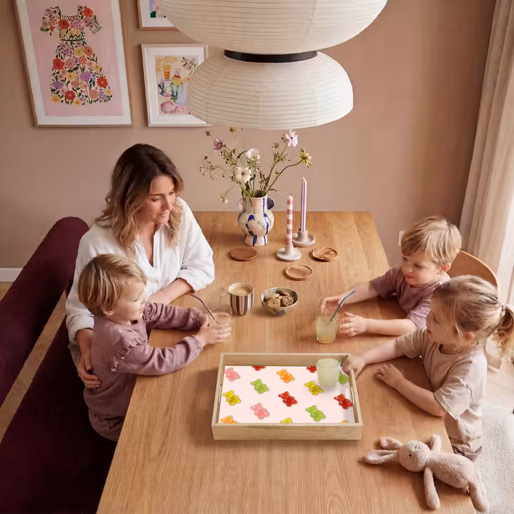Dienblad - Kleur - Snoep - Roze — 7