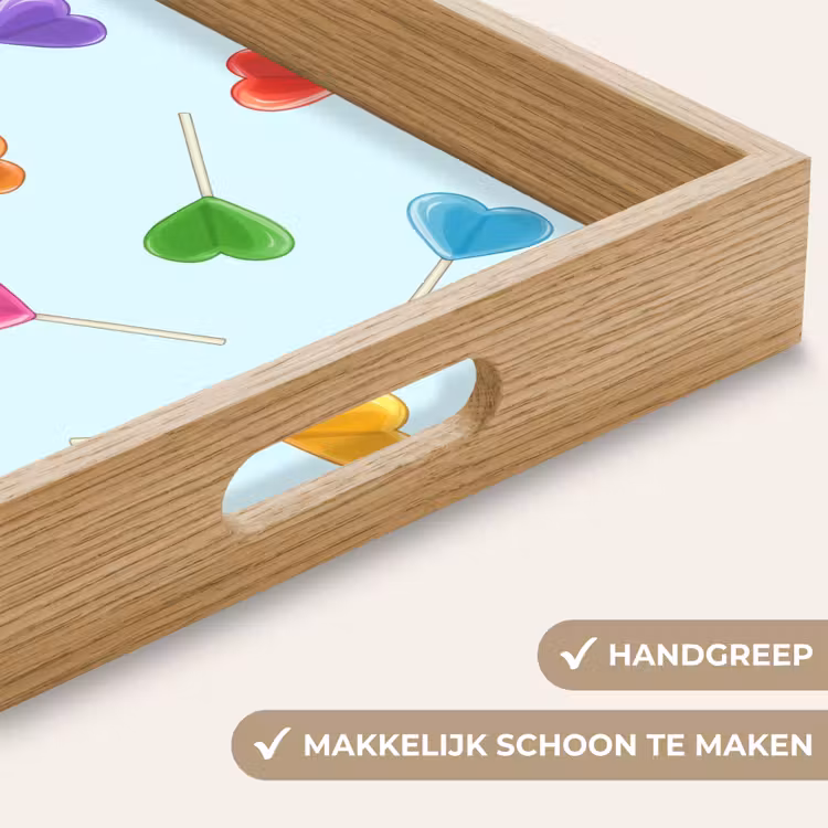 Dienblad - Lolly - Regenboog - Snoep — 5