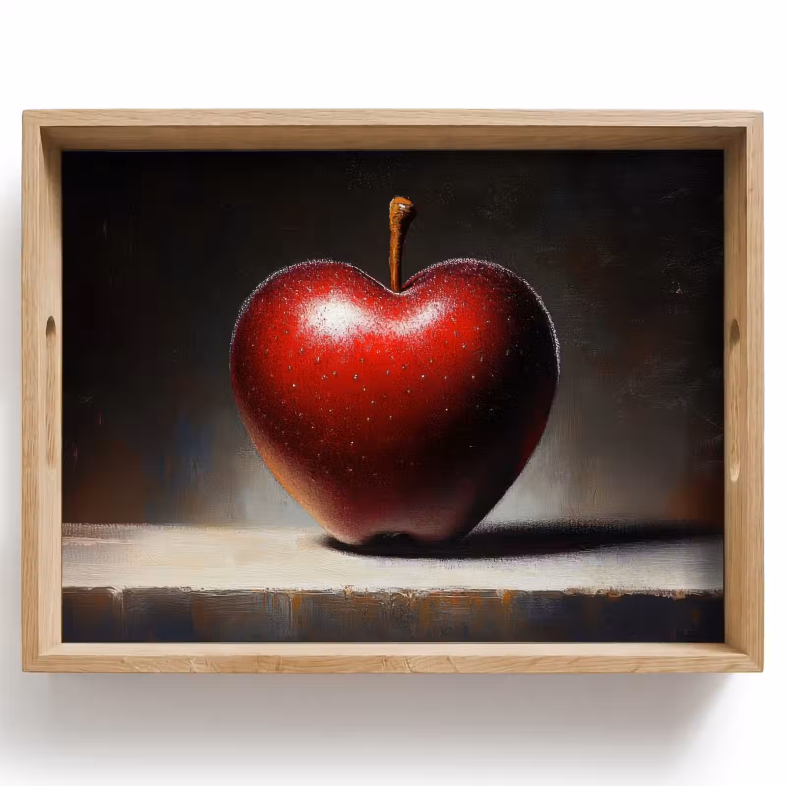 Dienblad - Apple - Hart - Rood — 1