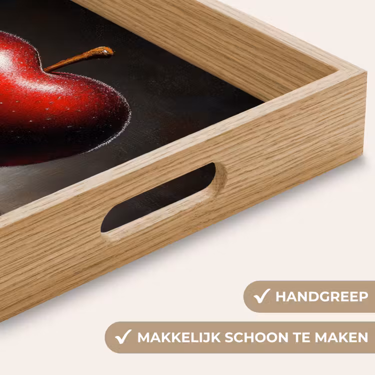 Dienblad - Apple - Hart - Rood — 5