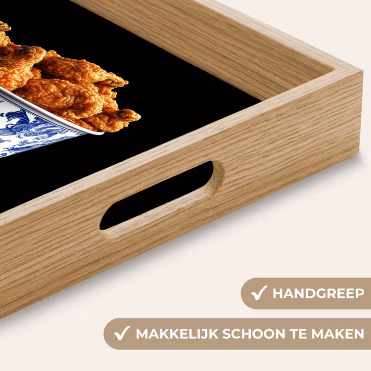 Dienblad - Kip - Bucket - Delfts blauw - Lekker — 5