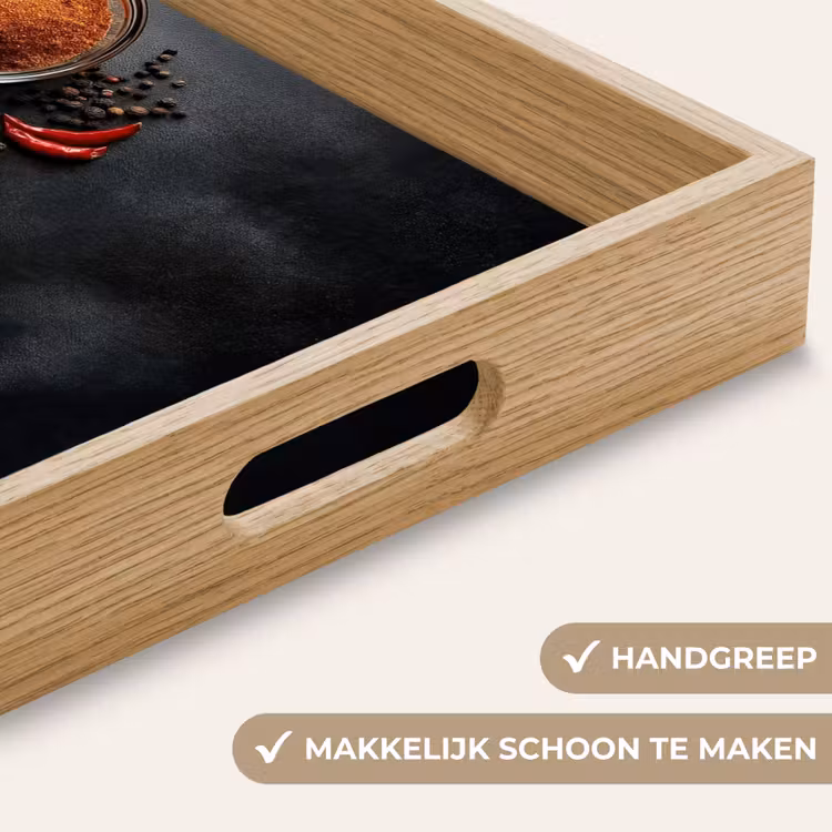 Dienblad - Glazen - Bakjes - Blaadjes - Kruiden — 5