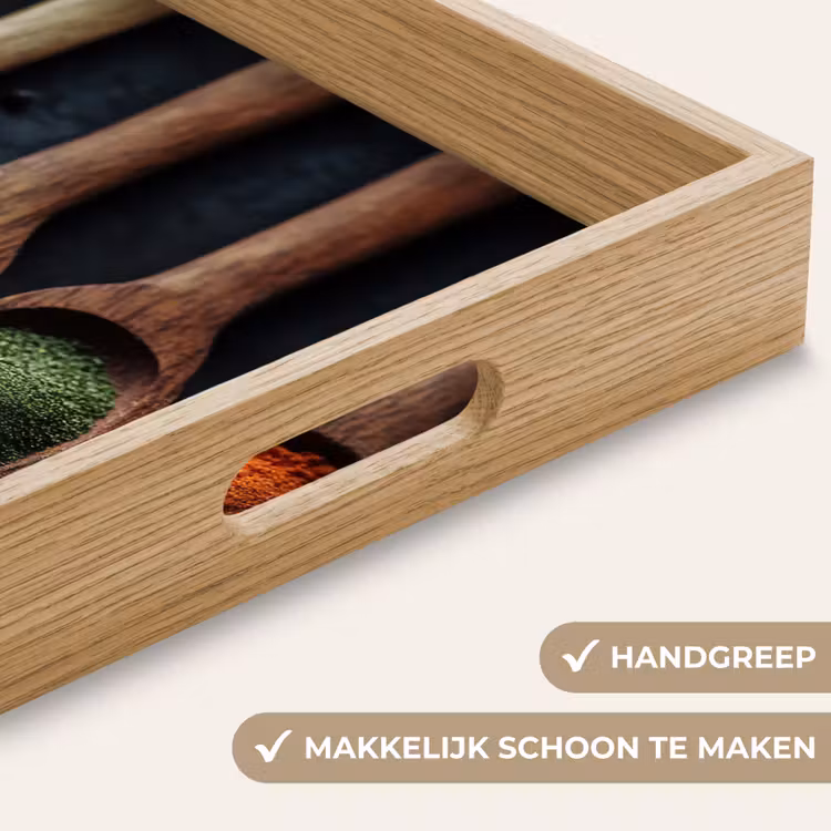 Dienblad - Houten - Lepels - Specerijen - Kruiden — 5