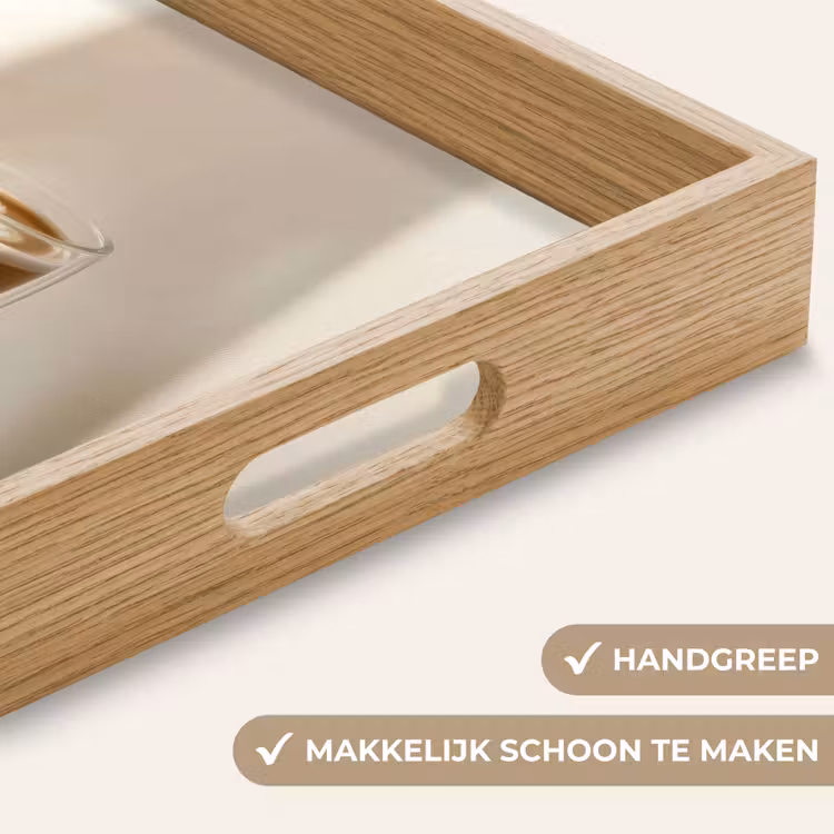 Dienblad - Mok - Latte - Minimalistisch - Schaduw — 5