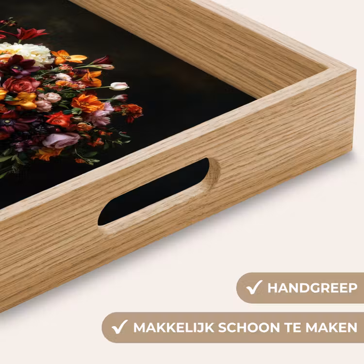 Dienblad - Groot - Bloemen - Vaas - Boeket — 5