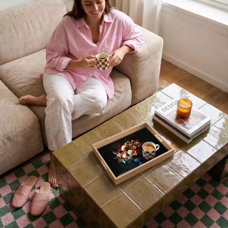 Dienblad - Groot - Bloemen - Vaas - Boeket — 6