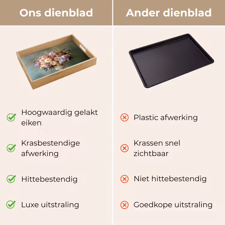 Dienblad - Orchidee - Boeket - Vaas - Bloemen — 3