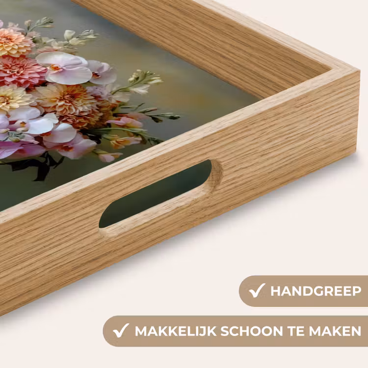 Dienblad - Orchidee - Boeket - Vaas - Bloemen — 5