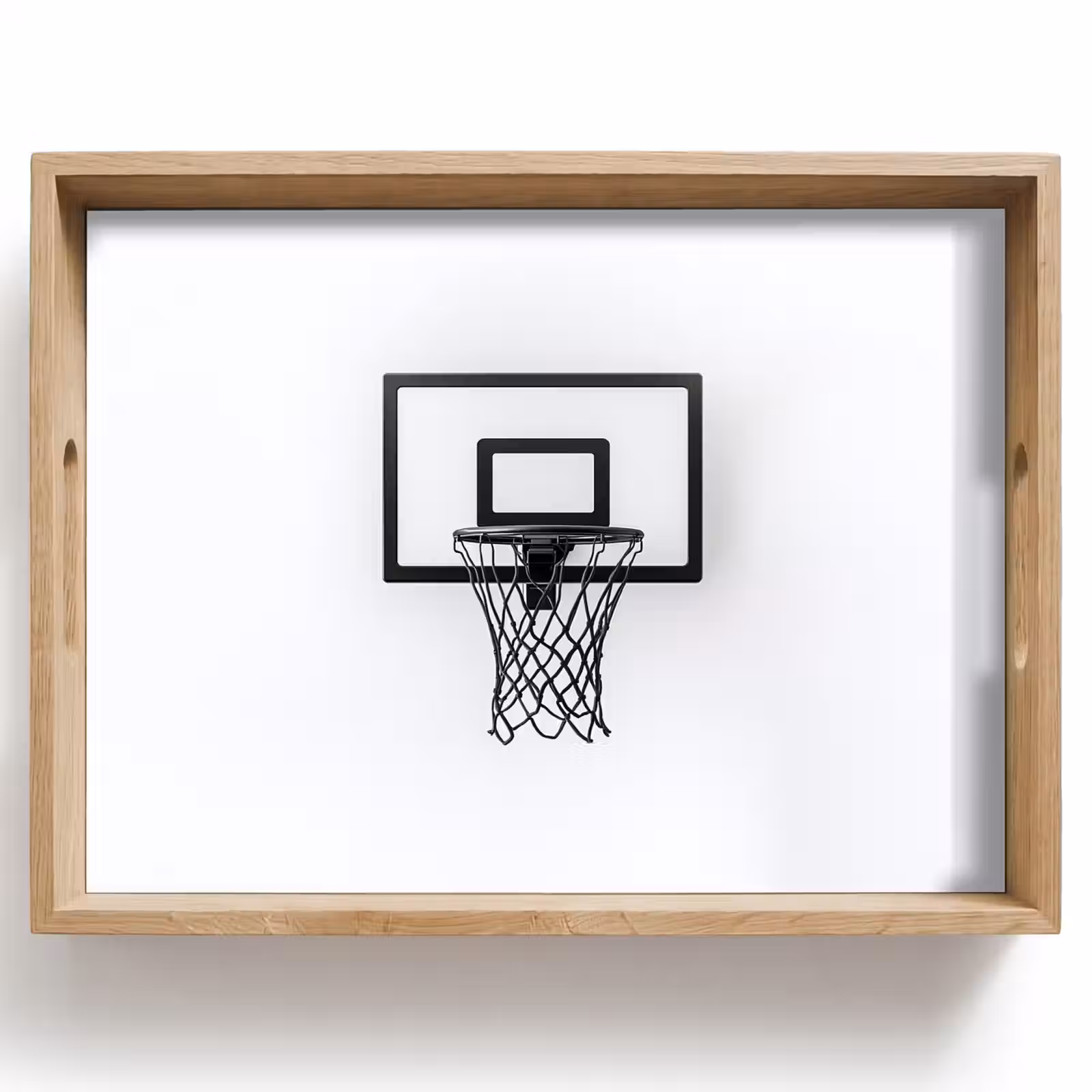 Dienblad - Basketbalbord - Minimalistisch - Zwart — 1