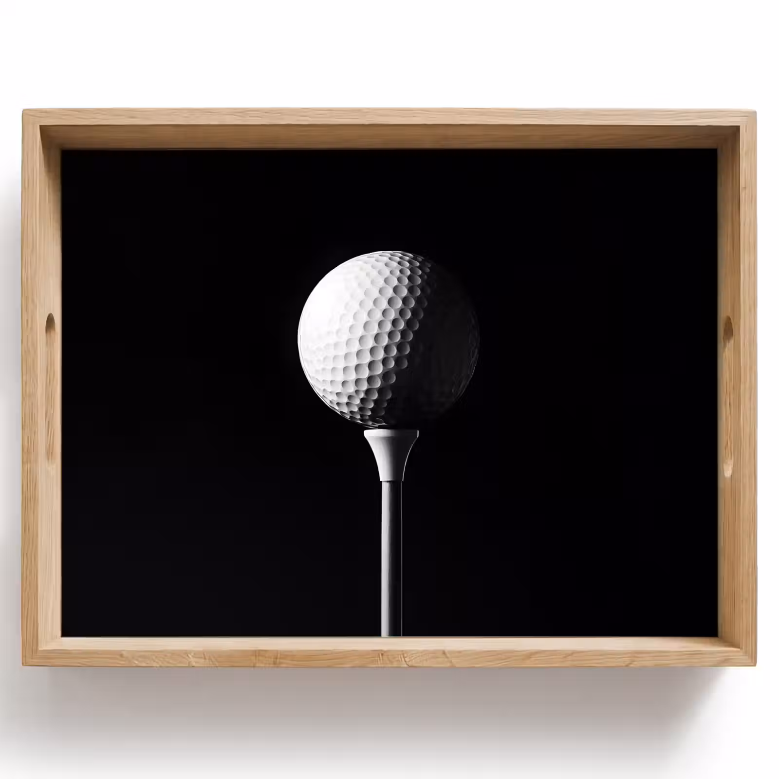 Dienblad - Golfbal - Minimalistisch - Wit — 1