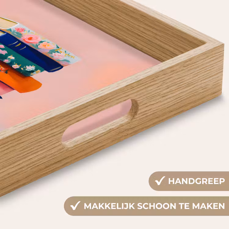 Dienblad - Boeken - Stapel - Kleurrijk — 5