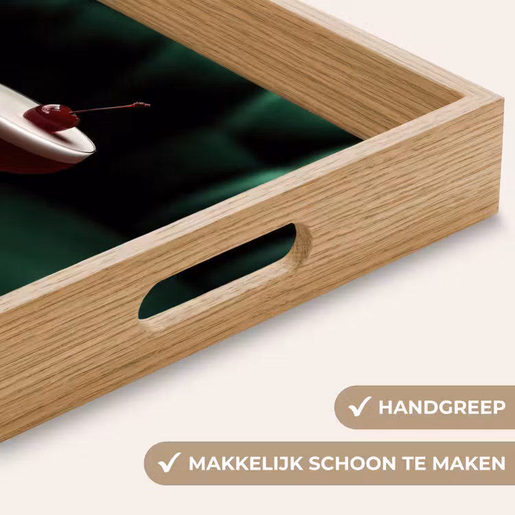 Dienblad - Kers - Cocktail - Rood - Marmer — 5