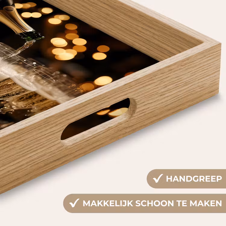 Dienblad - Lichtjes - Champagne - Dienblad - Glazen — 5