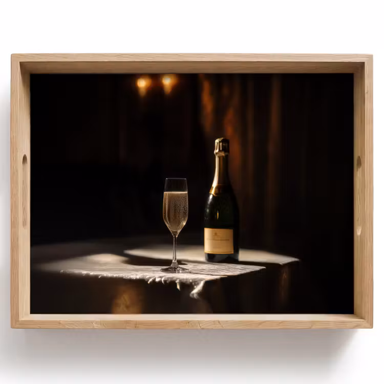 Dienblad - Prosecco - Bubbels - Sfeervol - Drank — 1