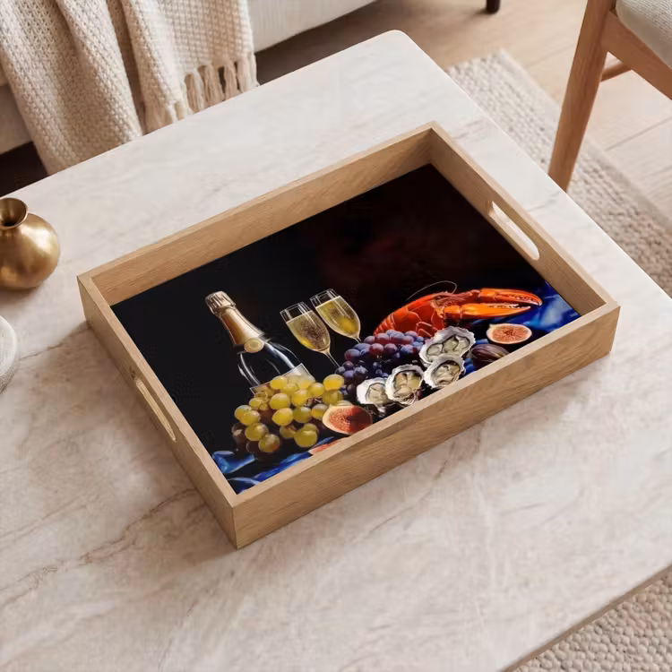 Dienblad - Champagne - Luxe - Oesters — 2