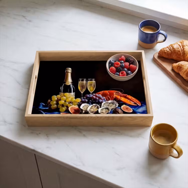 Dienblad - Champagne - Luxe - Oesters — 4