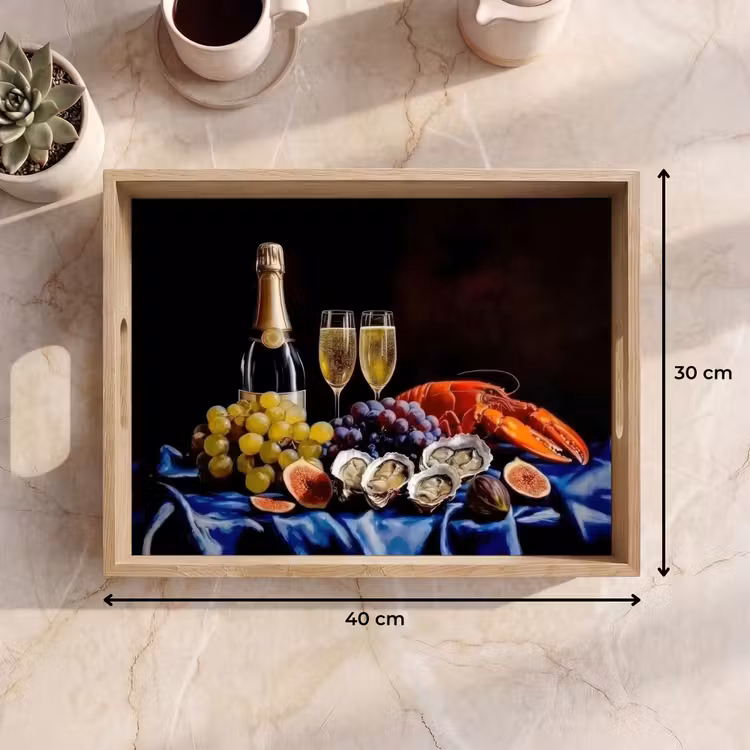 Dienblad - Champagne - Luxe - Oesters — 9