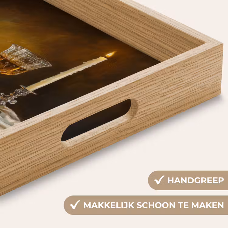 Dienblad - Fruit - Stilleven - Wijn - Kaars — 5
