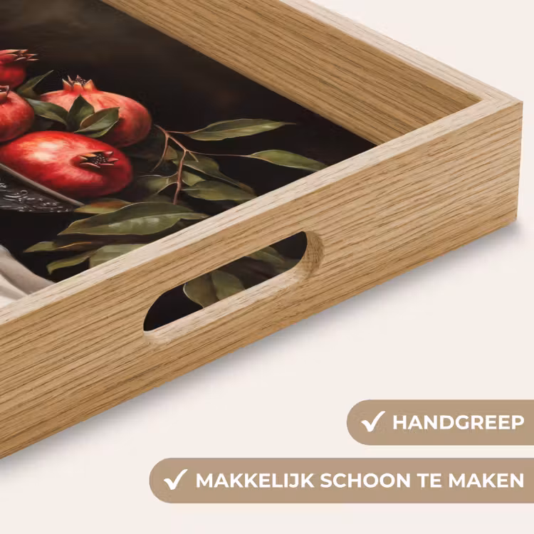 Dienblad - Granaatappels - Klassiek - Vintage — 5