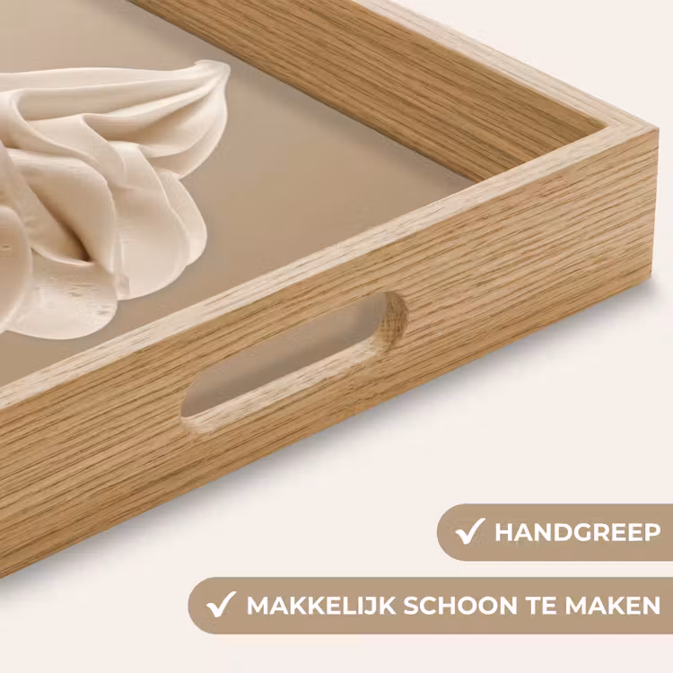 Dienblad - IJs - Softijs - Romig - Hoorntje - Beige — 5