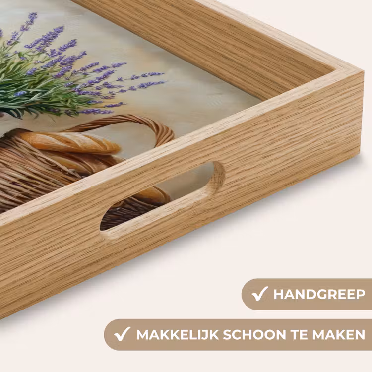 Dienblad - Lavendel - Brood - Stilleven — 5
