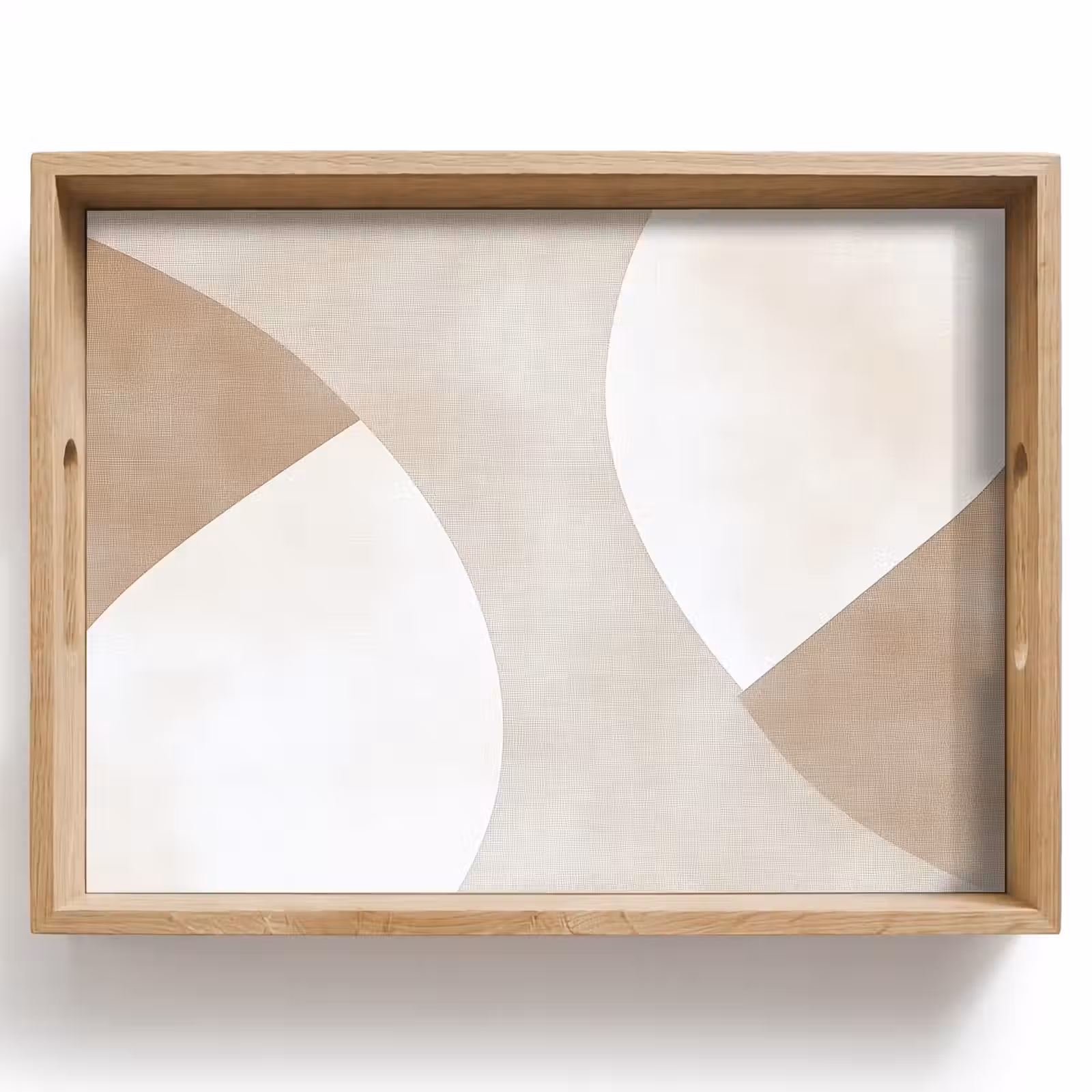Dienblad - Bruin - Japandi - Abstract — 1