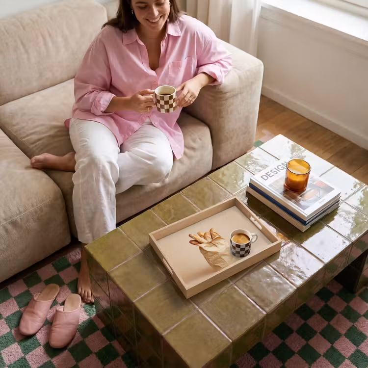 Dienblad - Baguette - Brood - Stokbrood - Beige — 6