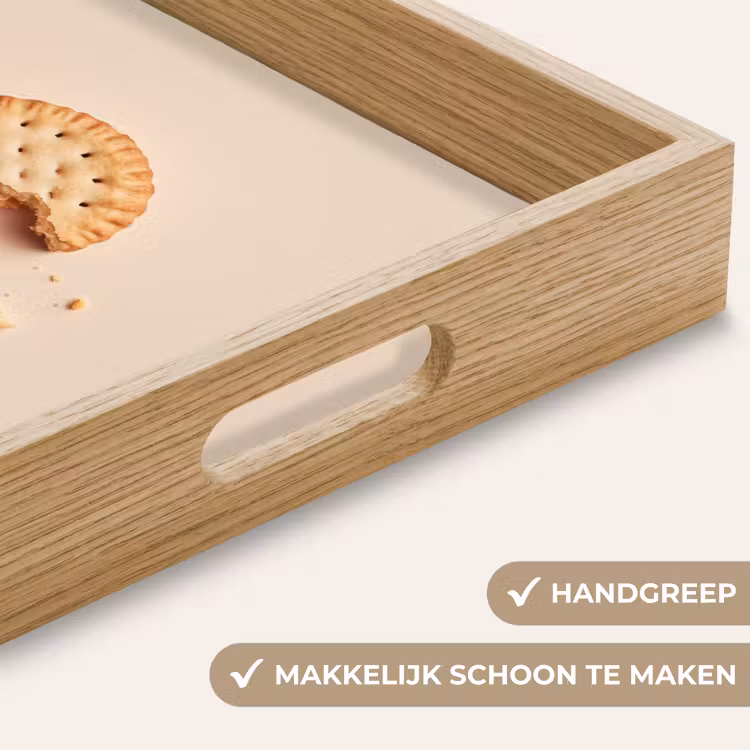 Dienblad - Koekje - Kruimels - beige — 5