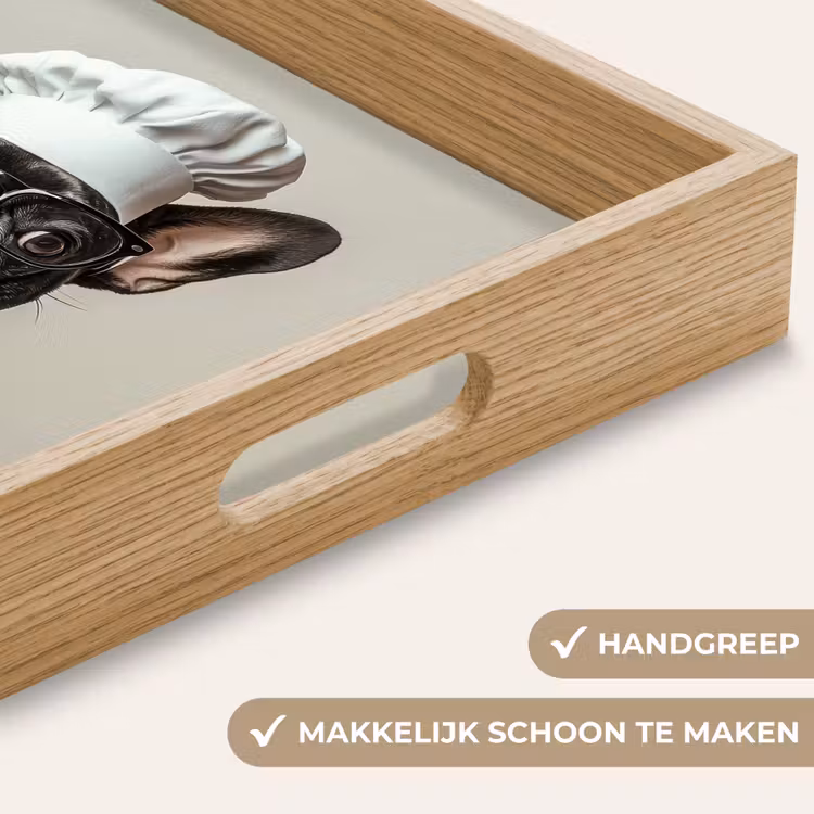 Dienblad - Bril - Hond - Kok — 5