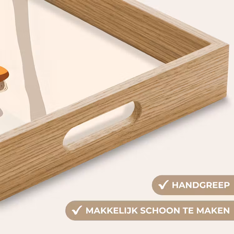 Dienblad - Mand - Fruit - Minimalistisch - Oranje — 5