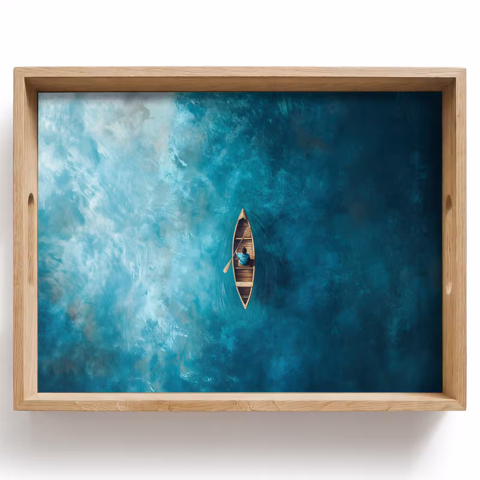 Dienblad - Bootje - Water - Blauw — 1