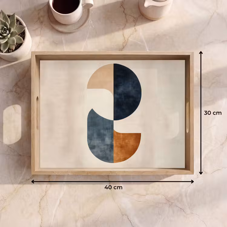 Dienblad - Cirkels - Abstract - Kleurrijk — 9