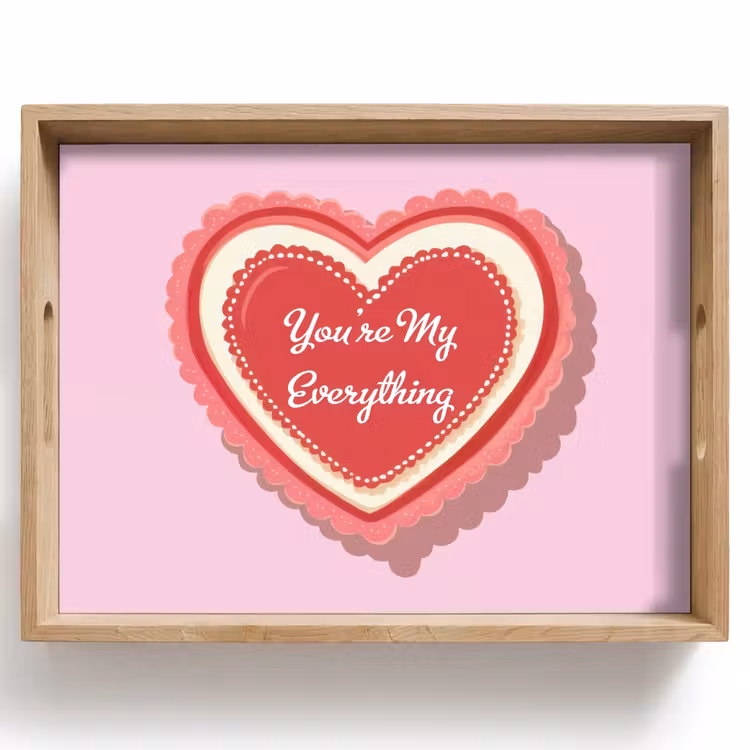 Dienblad - Liefde - Hart - Valentijn — 1