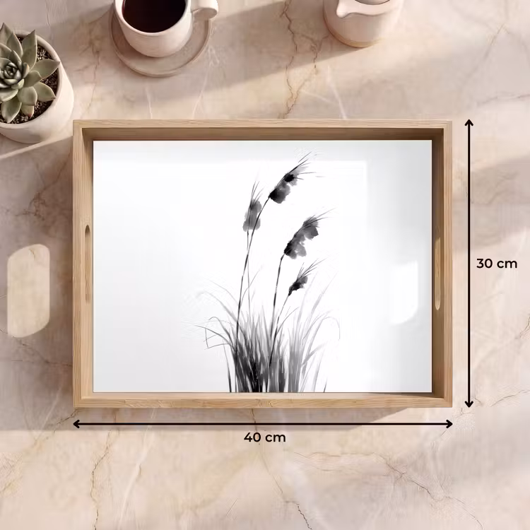 Dienblad - Minimalistisch - Stelen - Wit — 9
