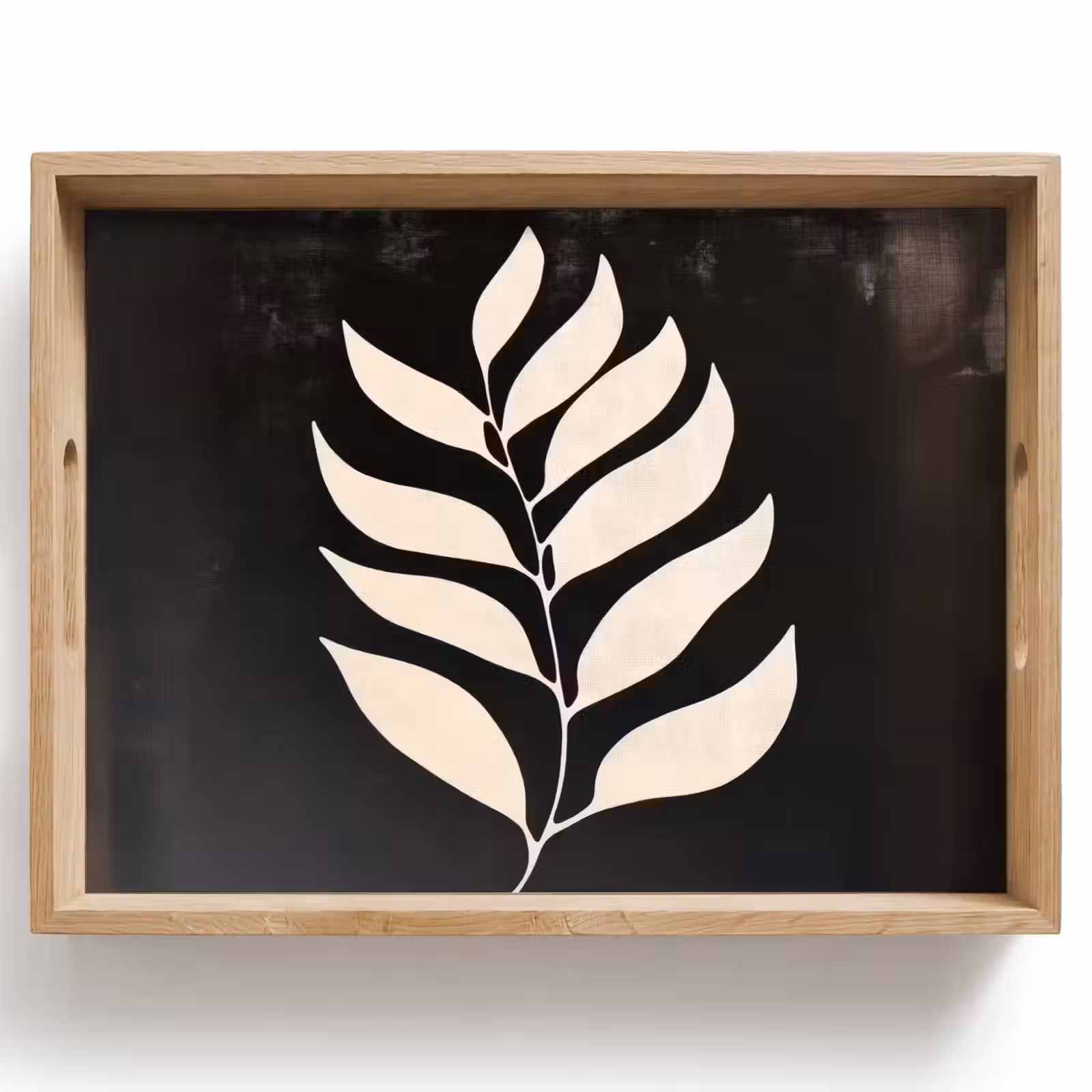 Dienblad - Blad - Wit - Minimalistisch — 1