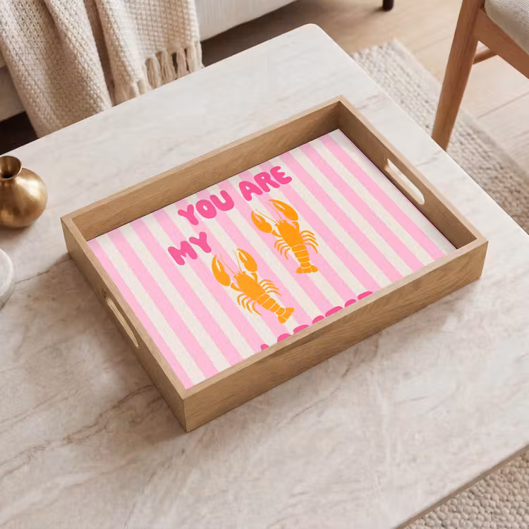 Dienblad - Lobster - Love - Valentijn — 2