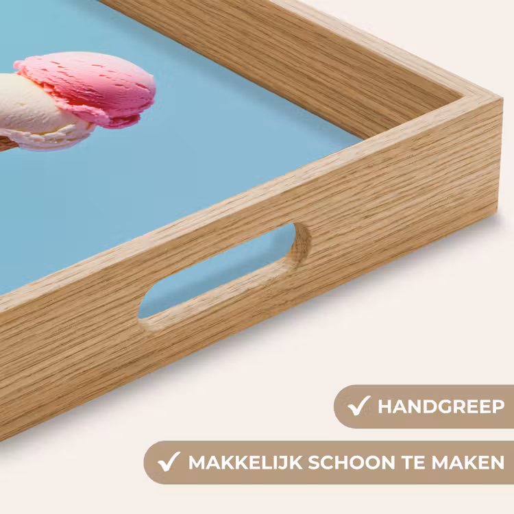 Dienblad - Bolletjes - Schepijs - Hoorntje - Blauw — 5