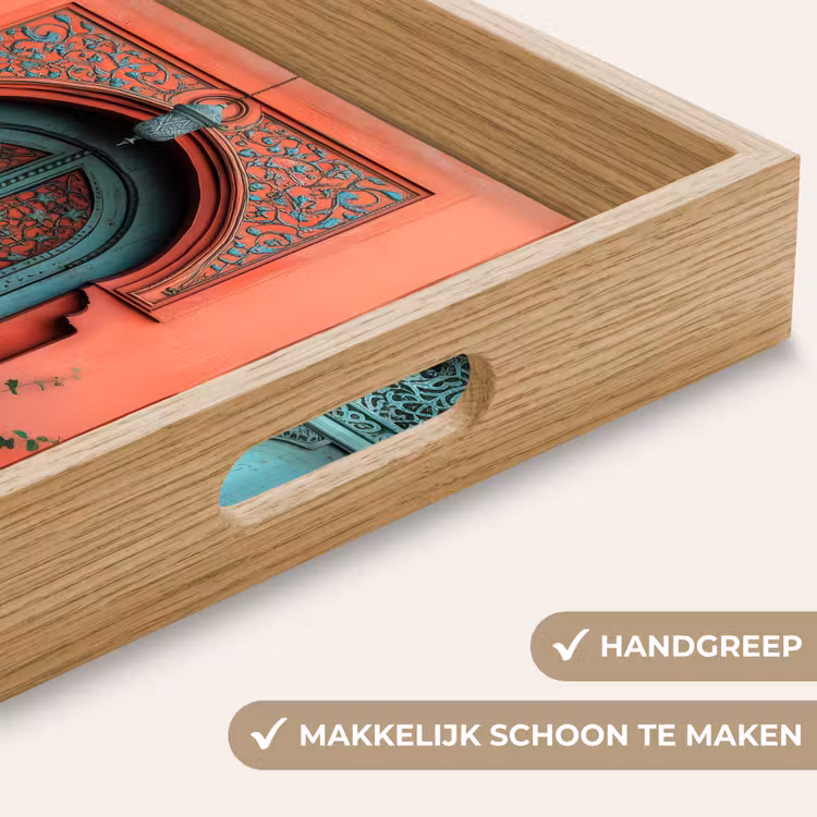 Dienblad - Lantaarn - Deur - Turquoise — 5