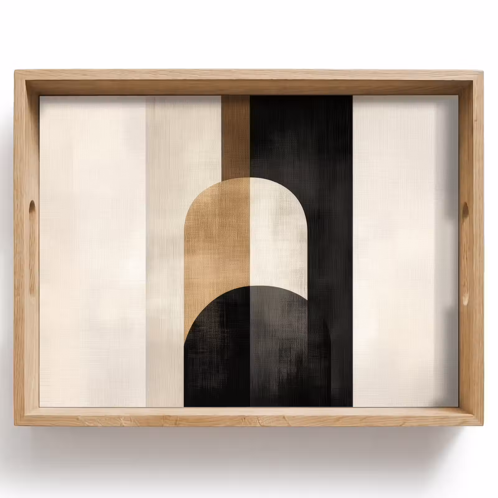 Dienblad - Geometrische - Vormen - Wit — 1