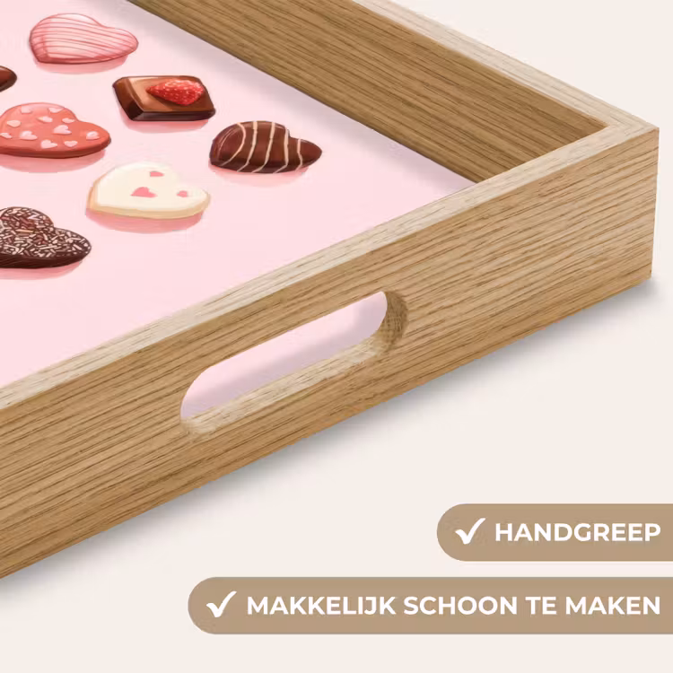 Dienblad - Chocolaatjes - Hartvormig - Liefste — 5