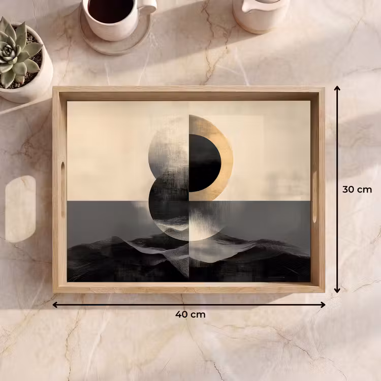 Dienblad - Cirkels - Schaduw - Abstract — 9