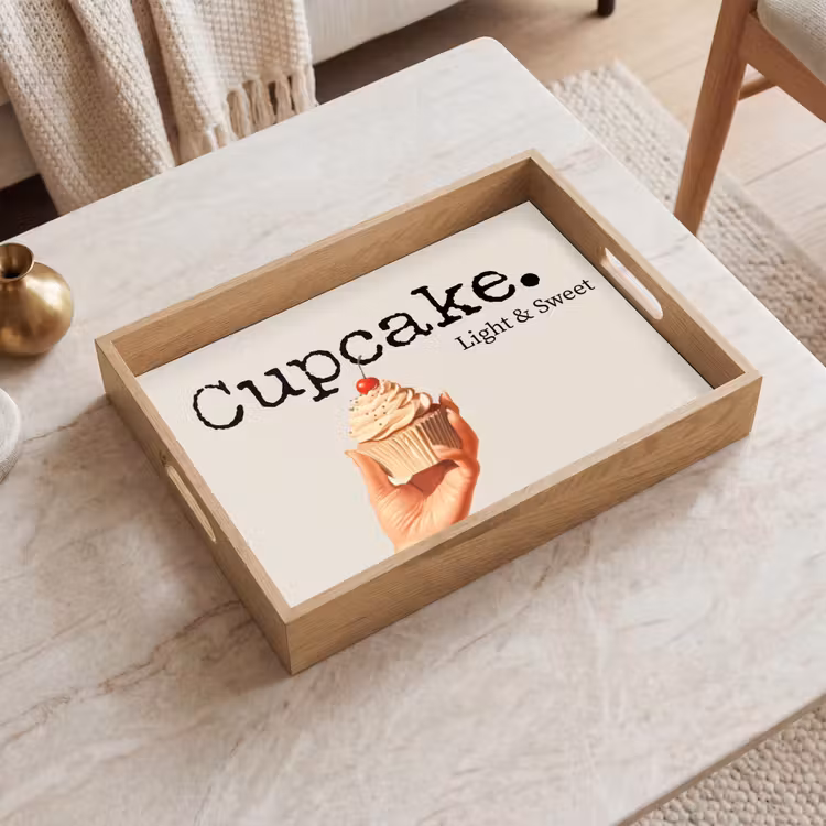 Dienblad - Cupcake - Zoet - Kers — 2